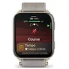 Image de Montre connectée Garmin Venu® X1 46 mm Bluetooth Titane Soft Gold avec bracelet nylon ComfortFit Lin