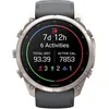 Image de Montre connectée Garmin Fenix 9 Pro InReach 47 mm Argent avec bracelet Noir