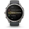 Image de Montre connectée Garmin Fenix 9 Pro InReach 51 mm Argent avec bracelet Noir