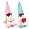 Image de Lot de 2 nains de Noël en peluche FONGWAN cadeaux de Saint-Valentin pour femme - lunettes