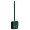 Image de Brosse de toilette en silicone FONGWAN nettoyage de WC, montage mural - vert