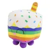 Image de Peluche Minecraft Axolotl pour Big Games Cat Frusde Kawaii, Cadeaux pour Enfants et Fans - Blanc
