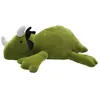 Image de Dinosaure en Peluche Mignon FONGWAN Dessin Animé Animal en Peluche Dinosaure Weighted, 38cm - Vert