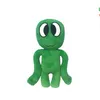 Image de Peluche Rainbow Friends Roblox FONGWAN Mignonne Cadeau pour Enfants Halloween Noël, 28cm C - Vert