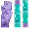 Image de Malibu, Set cadeau beauté, C Blondes Wellness Kit Shampooing et Conditionneur Plus Eclaircissant Hebdomadaire (Kit de soins capillaires)