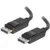 Image de C2G Câble DisplayPort avec languettes (2 m), Câble vidéo, Noir