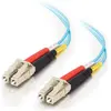 Image de C2G Câble fibre optique LC-LC 10Gb 50/125 OM3 Duplex Multimode PVC (LSZH) (2 m), Câble réseau