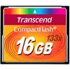 Image de Transcend Carte CompactFlash Ultra Speed (16 Go, CF), Carte mémoire, Noir