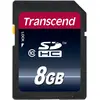 Image de Transcend SDHC 200x (8 Go, SDHC, U1, UHS-I), Carte mémoire, Bleu