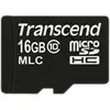 Image de Transcend 16GB Micro SDHC Class 10 Industrial (16 Go, microSDHC), Carte mémoire, Noir