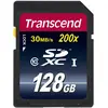 Image de Transcend SDXC Ultimate 200x (128 Go, SDXC, U1, UHS-I), Carte mémoire, Bleu