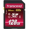 Image de Transcend SDXC Ultimate 600x (128 Go, SDXC, U1, UHS-I), Carte mémoire, Bleu