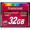 Image de Transcend Carte CompactFlash 32 Go Premium R120MB/s VGP 20 MLC (32 Go, CF), Carte mémoire, Noir