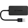 Image de Transcend TS-HUB2K (USB-A, 4 ports), Station d’accueil + hub USB, Noir
