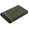 Image de Transcend StoreJet 25M3 Slim - Disque dur - 1 To - externe (portable) - 2.5" - USB 3.0 - vert militaire