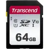 Image de Transcend SDC300S (64 Go, SDXC, U3, UHS-I), Carte mémoire, Noir