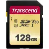 Image de Transcend Carte SD 128GB UHS-I U3 MLC (128 Go, SDXC, U3, UHS-I), Carte mémoire, Noir