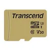 Image de Transcend 500S - Carte mémoire flash (adaptateur microSDHC - SD inclus(e)) - 16 Go - Video Class V30 / UHS-I U3 / Class10 - micro SDHC
