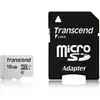 Image de Transcend 300S (16 Go, microSDHC, U3, UHS-I), Carte mémoire, Gris, Argent