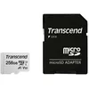 Image de Carte microSDXC Transcend Premium 300S 256 GB Class 10, UHS-I, UHS-Class 3, v30 Video Speed Class, A1 Application Performance Class avec adaptateur SD