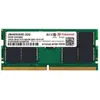Image de Transcend 32GB DDR5 4800 SO-DIMM (1 x 32GB, 4800 MHz, RAM DDR5, SO-DIMM), Mémoire vive, Vert