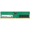 Image de Transcend DDR5 16Go JetRam 5600MHz U-DIMM 1Rx8 2Gx8 CL46 1.1V (1 x 16GB, 5600 MHz, RAM DDR5, DIMM), Mémoire vive, Vert
