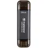 Image de Transcend ESD310C (256 Go, USB-A, USB-C), Clé USB, Noir