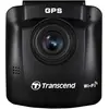 Image de Transcend DrivePro 250 (Accéléromètre, Batterie, Écran intégré, Microphone intégré, Récepteur GPS, WiFi, 2.5K), Dashcam, Noir