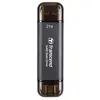 Image de Transcend ESD310C (2000 Go, USB-A, USB-C), Clé USB, Noir