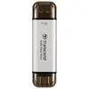 Image de Transcend ESD310C (1000 Go, USB-A, USB-C), Clé USB, Argent