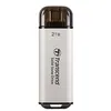 Image de Transcend ESD300S - SSD - 2 To - externe (portable) - USB 3.2 Gen 2x1 (USB-C connecteur) - argent