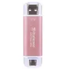 Image de Transcend ESD310P - SSD - 512 Go - externe (portable) - USB 3.2 Gen 2x1 (USB-C connecteur) - rose