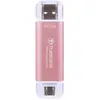 Image de Transcend ESD310 (512 Go, USB-A, USB-C), Clé USB, Rose