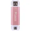 Image de Transcend ESD310 (1000 Go, USB-A, USB-C), Clé USB, Pink