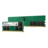 Image de Transcend DDR5 16GB SO-DIMM 5600MHz 1Rx8 2Gx8 CL46 1.1V (2 x 8GB, 5600 MHz, RAM DDR5, SO-DIMM), Mémoire vive, Or