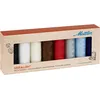 Image de Coffret 8 Fils à Coudre Polyester 200m Mettler®   Finition Soyeuse et Résistance Supérieure(...) - Rouge