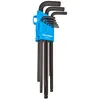 Image de Park Tool Outil Hxs-1.2 Professional L-shaped Hex Wrench Set 1.5-10 mm