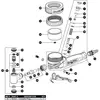 Image de Park Tool Kit De Pièces De Rechange Pour Pompe 1572.2 3/8'' Inf-2 One Size