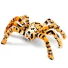 Image de Peluche araignée Jaune/Noir 50cm Décoration d'Halloween