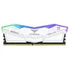 Image de Team Group DELTA RGB DDR5 Module mémoire GB ECC (2 x 16GB, 6000 MHz, RAM DDR5, DIMM), Mémoire vive, Multicolore, Blanc