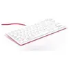 Image de Raspberry Pi Clavier, AZERTY Red, White - (FR, Filaire), Clavier, Rouge, Blanc