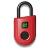 Image de Cadenas empreinte digitale Padlock Lite Red