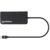 Image de Manhattan Adaptateur USB -C 3.2 Gen 1,HDMI,USB,USB-C-PDSD (USB-C, 5 ports), Station d’accueil + hub USB, Noir