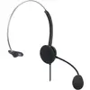 Image de Manhattan Casque USB mono (Filaire, USB-A), Casque micro de bureau, Noir