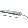 Image de Manhattan 190305 (USB-C, 12 ports), Station d’accueil + hub USB, Argent