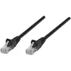 Image de Intellinet Câble patch U/UTP Protection du levier noir (U/UTP, UTP, CAT5e, 5 m), Câble réseau