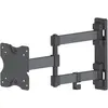 Image de Manhattan Support mural universel pour TV, inclinable et pivotant (Mur, 20 kg, 12.99" - 27"), Support mural pour TV, Noir