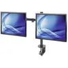 Image de Manhattan 461528 x2 Support de table pour écran 33,0 cm (13) - 81,3 cm (32) noir réglable en hauteur, inclinable, mobile