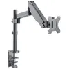 Image de Manhattan 461580 simple Support de table pour écran 43,2 cm (17) - 81,3 cm (32) noir rotatif, réglable en hauteur, inclinable, mobile