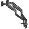 Image de Manhattan Support de bureau avec ressort mécanique et capacité de charge particulièrement élevée pour deux (Tables, 45", 20 kg), Support de moniteur, Noir